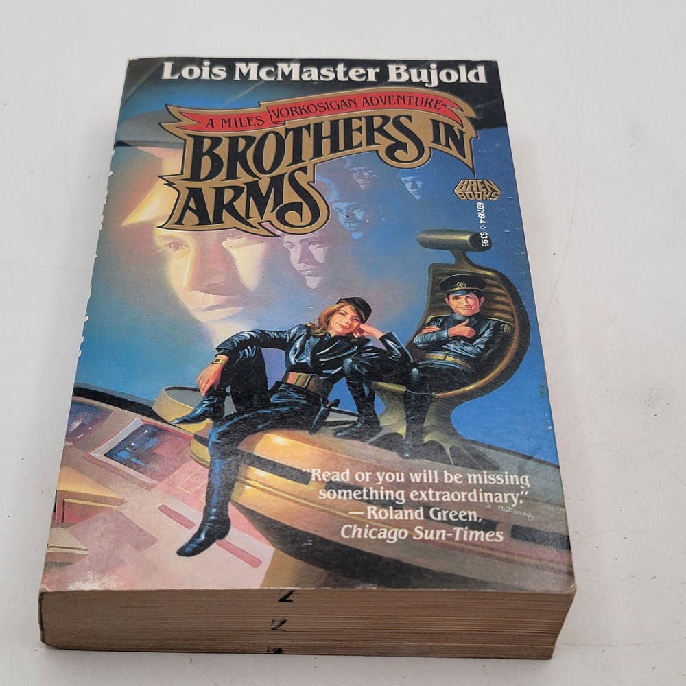Lois McMaster Bujold Brothers in Arms Paperback 1st Print 1989 Sci-Fi Good